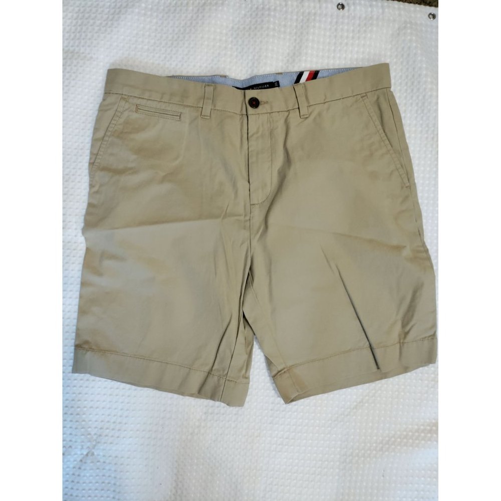Men's Knaki Shorts size 35 by Tommy Hilfiger